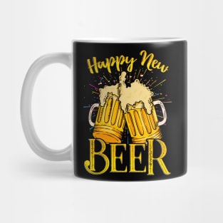 Happy New Beer Funny Happy New Year Mug